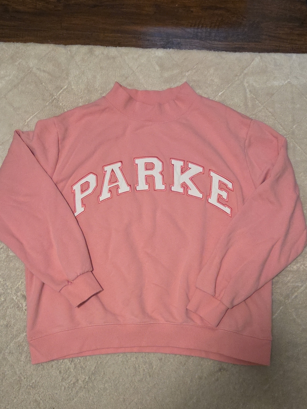 PARKE VARSITY MOCKNECK SWEATSHIRT